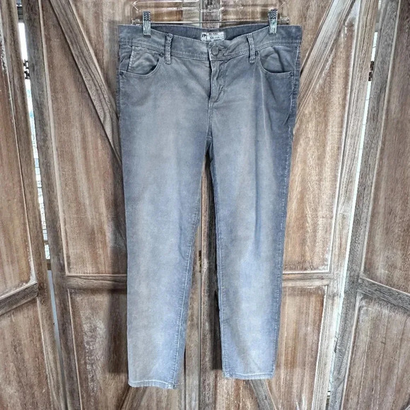 Free People Roller Cropped Corduroy Pants - Picture 2 of 8